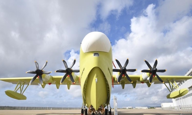 Trung Quốc sản xuất hàng loạt thủy phi cơ lớn nhất thế giới